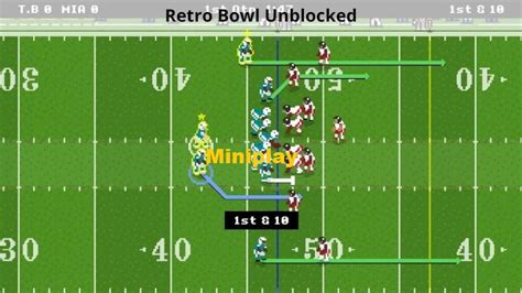 Added kickoffs Added replay controls Added gameplay pause Updated gamepad controls Fixed incorrect onside kick chance Updated crowd sounds Added 1st down kneel celebration Fixed. . Retro bowl miniplay